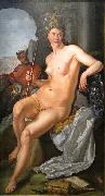 Hendrick Goltzius Minerva as personification of wisdom oil painting artist